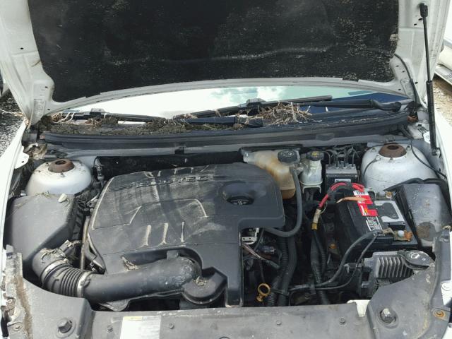 1G1ZA5EU6BF134629 - 2011 CHEVROLET MALIBU LS WHITE photo 7