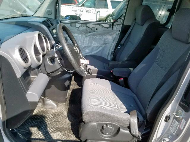 5J6YH28708L009682 - 2008 HONDA ELEMENT EX SILVER photo 5