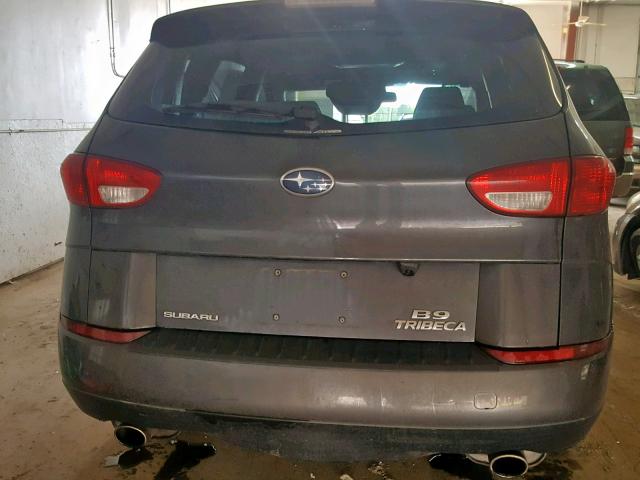 4S4WX85DX74404728 - 2007 SUBARU B9 TRIBECA BLUE photo 9