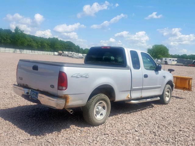 2FTRX18WX4CA00359 - 2004 FORD F-150 HERI GRAY photo 4