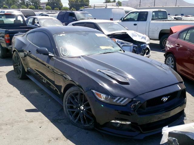 1FA6P8CF0H5330911 - 2017 FORD MUSTANG GT BLACK photo 1
