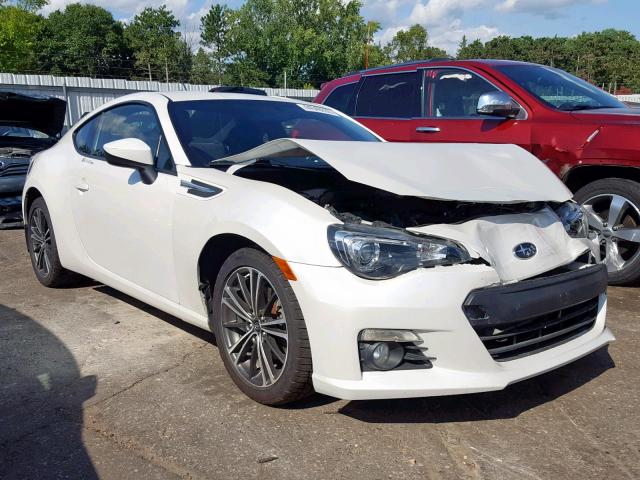 JF1ZCAC15D1606876 - 2013 SUBARU BRZ 2.0 LI WHITE photo 1