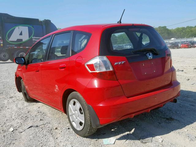 JHMGE8H38DC019038 - 2013 HONDA FIT RED photo 3