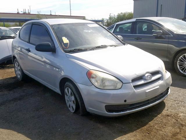 KMHCM36C37U039037 - 2007 HYUNDAI ACCENT GS SILVER photo 1