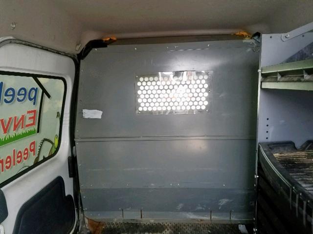 NM0LS6BN3AT031632 - 2010 FORD TRANSIT CO WHITE photo 6