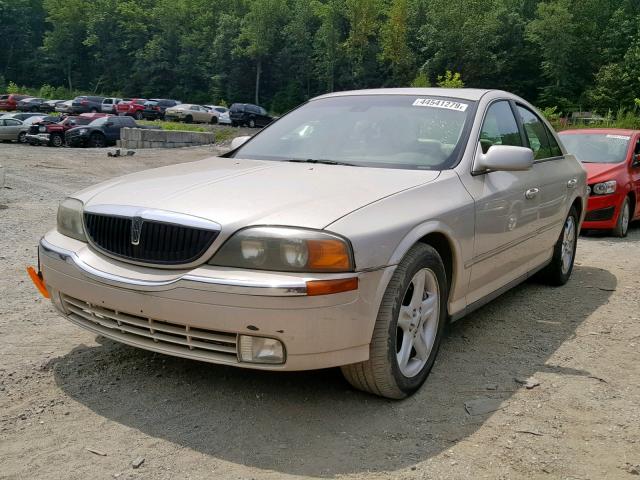 1LNHM87A52Y615115 - 2002 LINCOLN LS GOLD photo 2