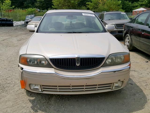 1LNHM87A52Y615115 - 2002 LINCOLN LS GOLD photo 9