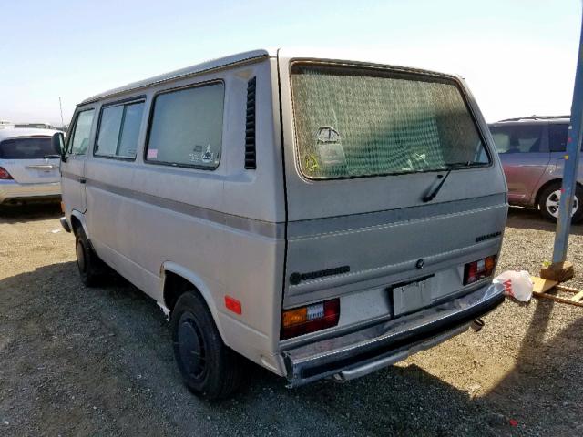 WV2YB0255HH002041 - 1987 VOLKSWAGEN VANAGON BU SILVER photo 3