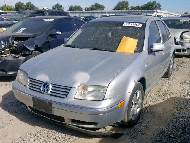 3VWSE69M84M018300 - 2004 VOLKSWAGEN JETTA GLS SILVER photo 2