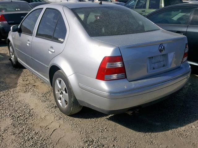 3VWSE69M84M018300 - 2004 VOLKSWAGEN JETTA GLS SILVER photo 3