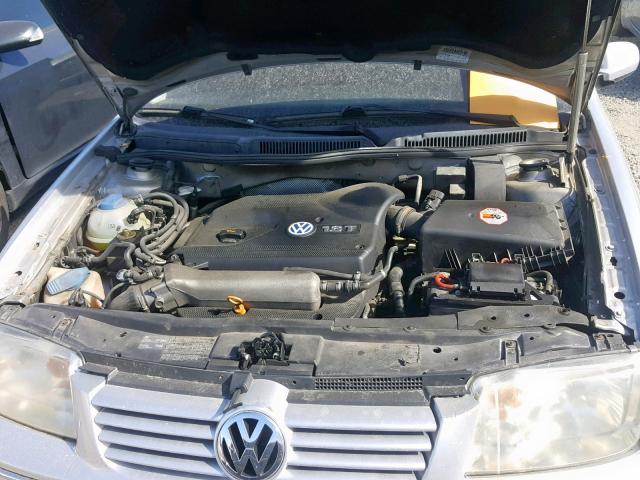 3VWSE69M84M018300 - 2004 VOLKSWAGEN JETTA GLS SILVER photo 7