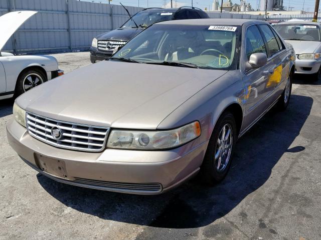 1G6KS54Y82U107473 - 2002 CADILLAC SEVILLE SL TAN photo 2