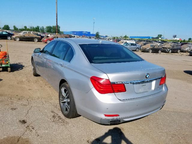 WBAKC8C5XBC432728 - 2011 BMW 750 LXI SILVER photo 3