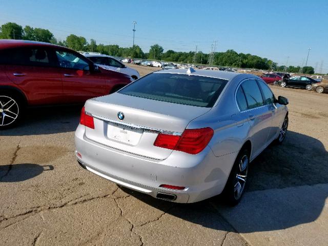 WBAKC8C5XBC432728 - 2011 BMW 750 LXI SILVER photo 4