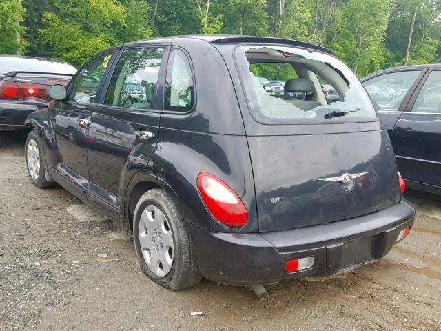 3A8FY48B38T130393 - 2008 CHRYSLER PT CRUISER BLACK photo 3