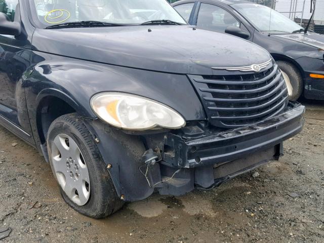 3A8FY48B38T130393 - 2008 CHRYSLER PT CRUISER BLACK photo 9