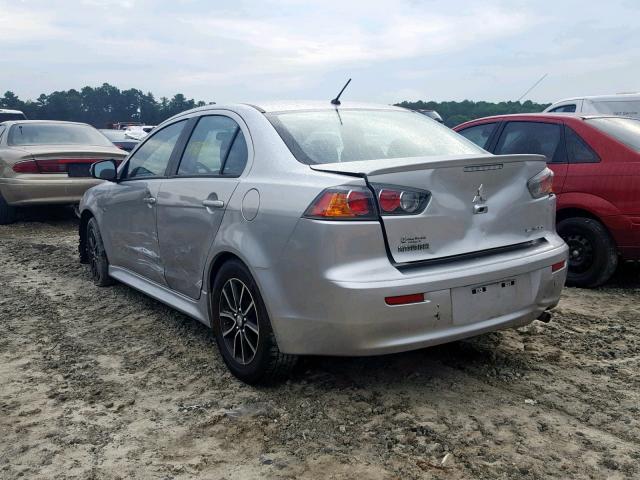 JA32U2FU0HU002630 - 2017 MITSUBISHI LANCER ES TAN photo 3