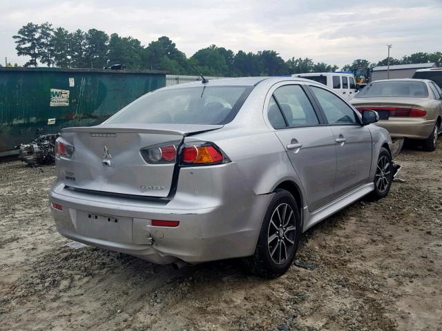 JA32U2FU0HU002630 - 2017 MITSUBISHI LANCER ES TAN photo 4