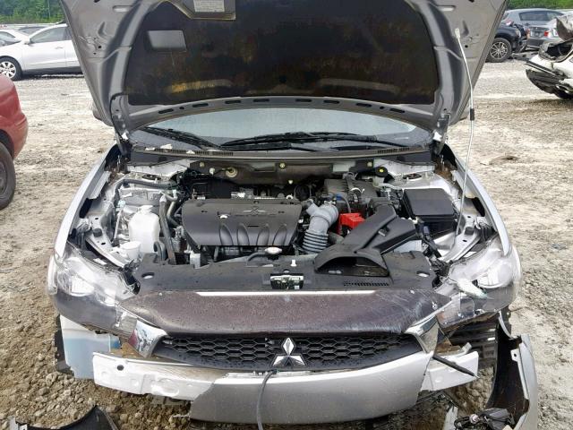 JA32U2FU0HU002630 - 2017 MITSUBISHI LANCER ES TAN photo 7