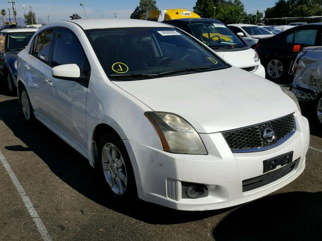 3N1AB6AP7AL707830 - 2010 NISSAN SENTRA 2.0 WHITE photo 1