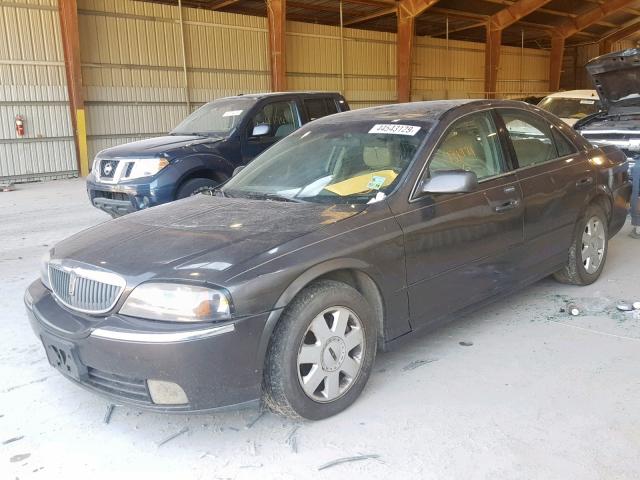 1LNHM86S25Y641377 - 2005 LINCOLN LS GRAY photo 2