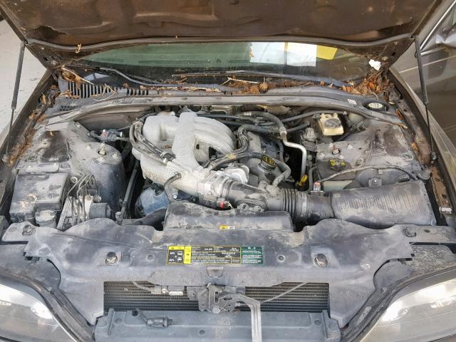 1LNHM86S25Y641377 - 2005 LINCOLN LS GRAY photo 7