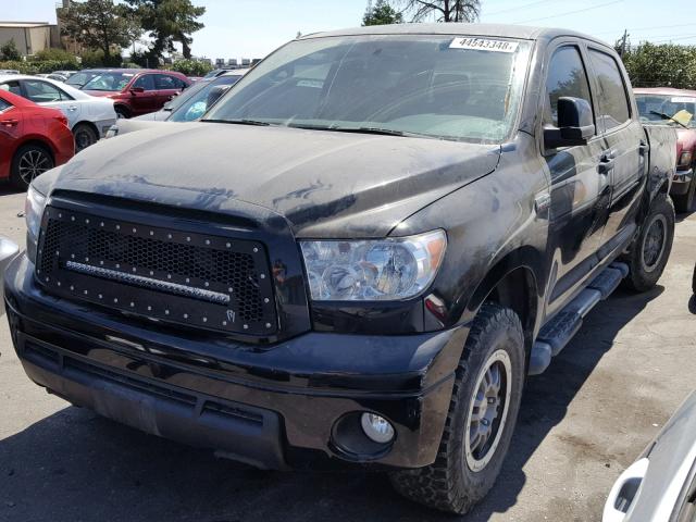 5TFDY5F16DX307287 - 2013 TOYOTA TUNDRA CRE BLACK photo 2