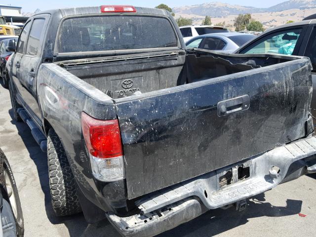 5TFDY5F16DX307287 - 2013 TOYOTA TUNDRA CRE BLACK photo 3