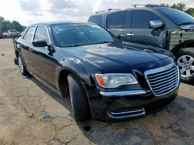 2C3CCAAGXCH273084 - 2012 CHRYSLER 300 BLACK photo 1