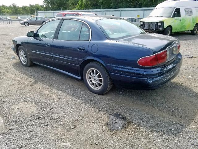 1G4HP52K544111325 - 2004 BUICK LESABRE CU BLUE photo 3