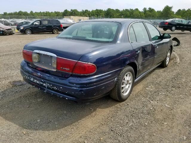 1G4HP52K544111325 - 2004 BUICK LESABRE CU BLUE photo 4