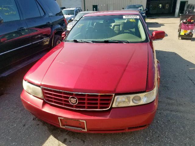 1G6KS54Y83U140605 - 2003 CADILLAC SEVILLE SL MAROON photo 9