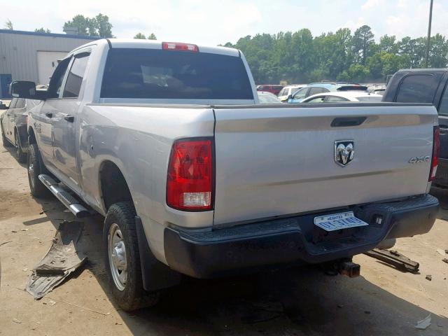 3C6UR5CL5FG634619 - 2015 RAM 2500 ST SILVER photo 3