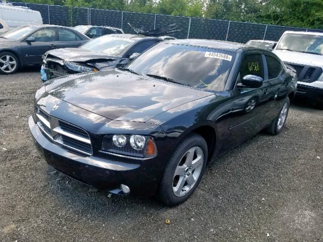 2B3CK3CV6AH162598 - 2010 DODGE CHARGER SX BLACK photo 2