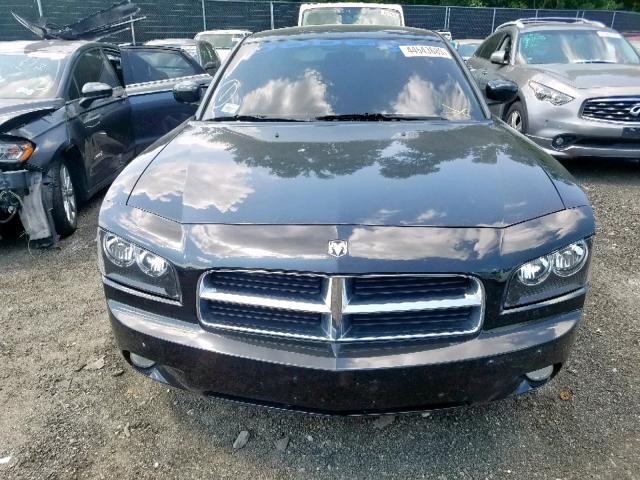 2B3CK3CV6AH162598 - 2010 DODGE CHARGER SX BLACK photo 9