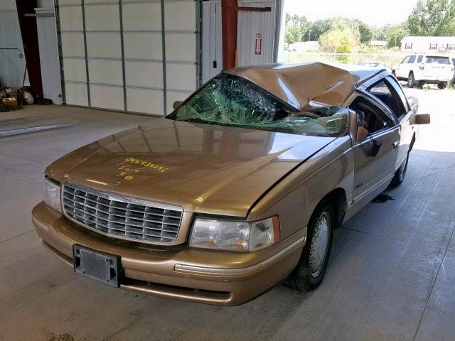 1G6KE54Y0XU720928 - 1999 CADILLAC DEVILLE DE GOLD photo 2