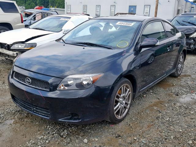 JTKDE177850032528 - 2005 TOYOTA SCION TC შავი ფოტო 2