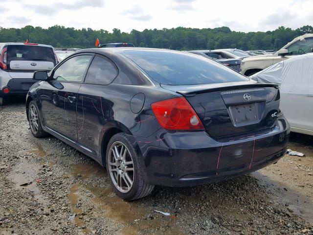 JTKDE177850032528 - 2005 TOYOTA SCION TC შავი ფოტო 3