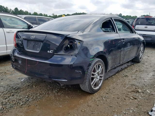 JTKDE177850032528 - 2005 TOYOTA SCION TC შავი ფოტო 4