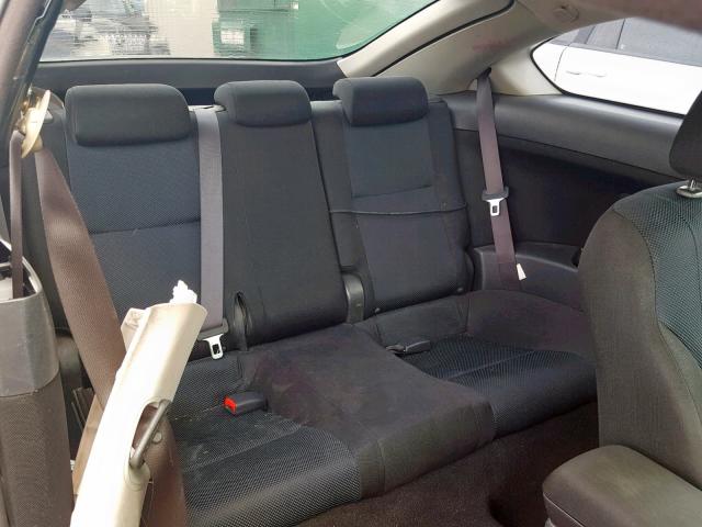 JTKDE177850032528 - 2005 TOYOTA SCION TC შავი ფოტო 6