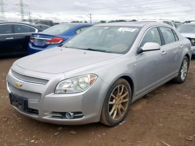 1G1ZK57708F173486 - 2008 CHEVROLET MALIBU LTZ ვერცხლისფერი ფოტო 2