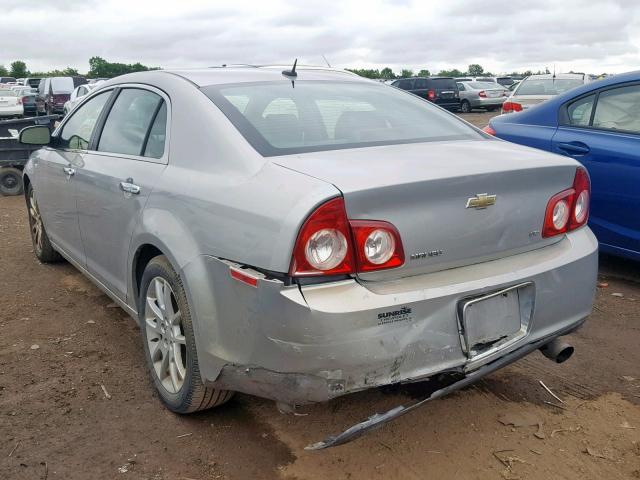 1G1ZK57708F173486 - 2008 CHEVROLET MALIBU LTZ ვერცხლისფერი ფოტო 3
