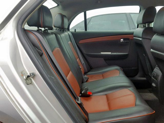 1G1ZK57708F173486 - 2008 CHEVROLET MALIBU LTZ ვერცხლისფერი ფოტო 6