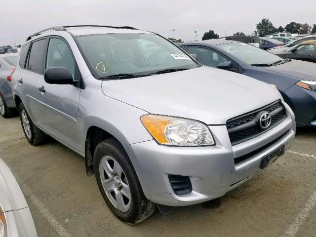 2T3ZF4DV7BW081239 - 2011 TOYOTA RAV4 SILVER photo 1