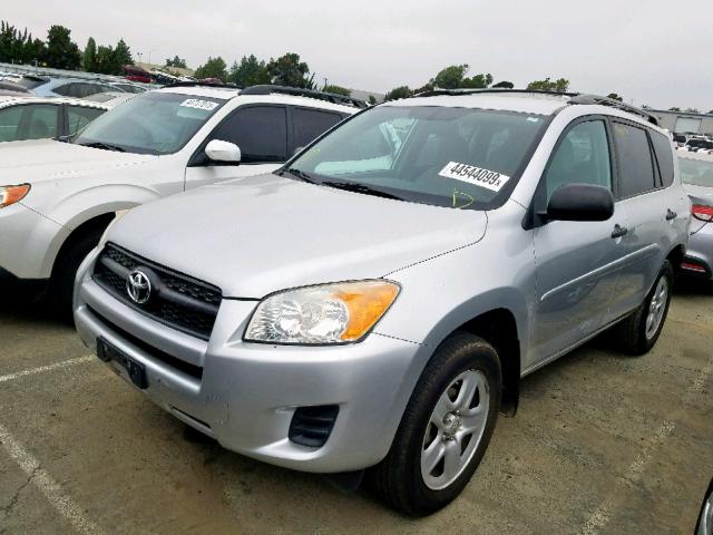 2T3ZF4DV7BW081239 - 2011 TOYOTA RAV4 SILVER photo 2