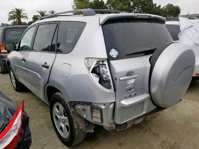 2T3ZF4DV7BW081239 - 2011 TOYOTA RAV4 SILVER photo 3