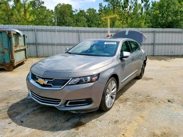 1G1105S36KU101752 - 2019 CHEVROLET IMPALA PRE GRAY photo 2