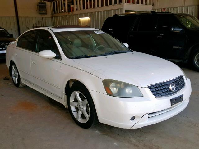 1N4BL11D25N492554 - 2005 NISSAN ALTIMA SE WHITE photo 1