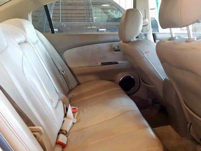 1N4BL11D25N492554 - 2005 NISSAN ALTIMA SE WHITE photo 6