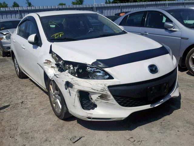 JM1BL1UF4D1737089 - 2013 MAZDA 3 I WHITE photo 1